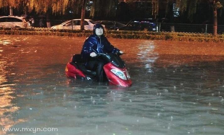 梦见大雨成河