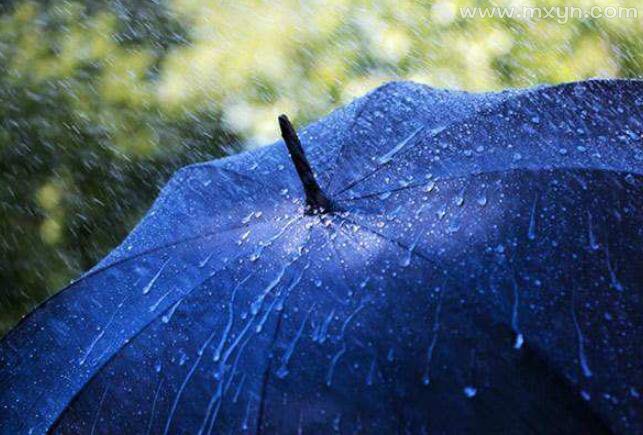 梦见下雨准备去拿雨伞