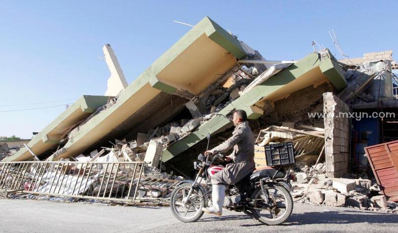 男人梦见地震