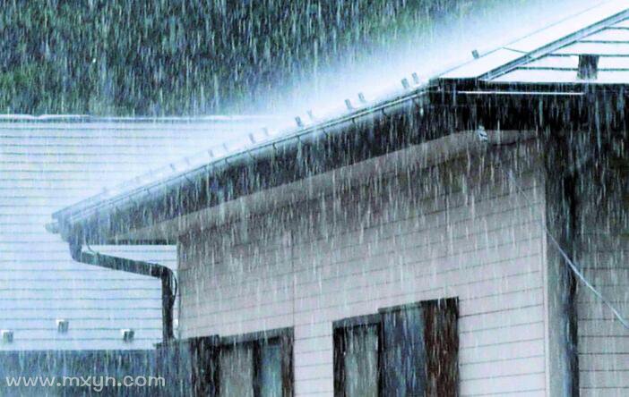 梦见漏雨